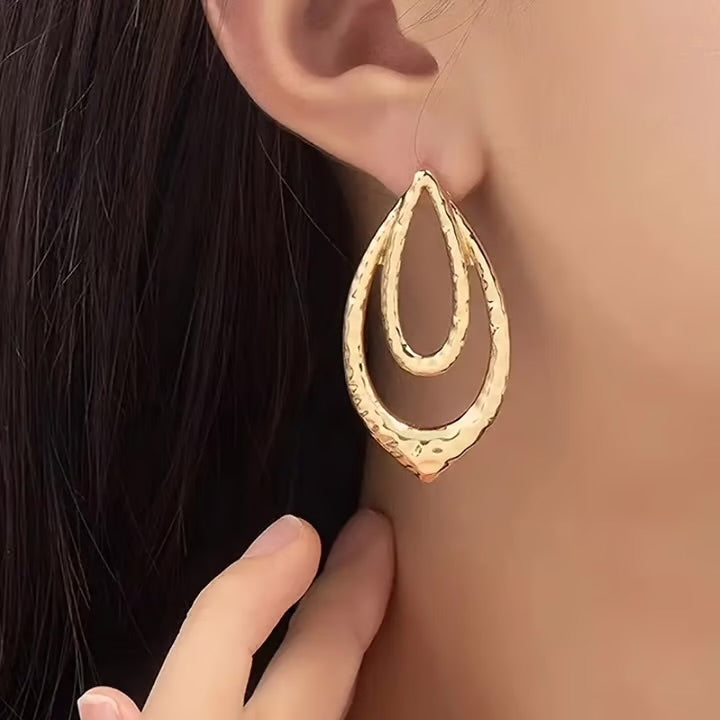 Golden Leaf Earrings