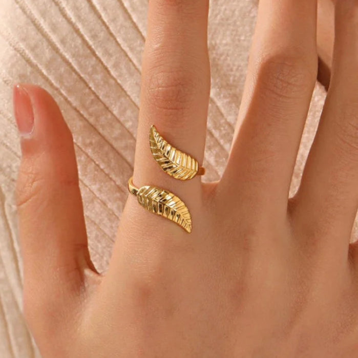 Leaf Adjustable Ring