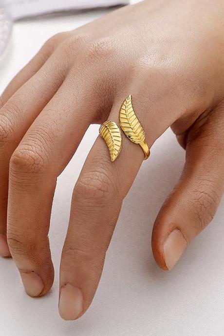 Leaf Adjustable Ring