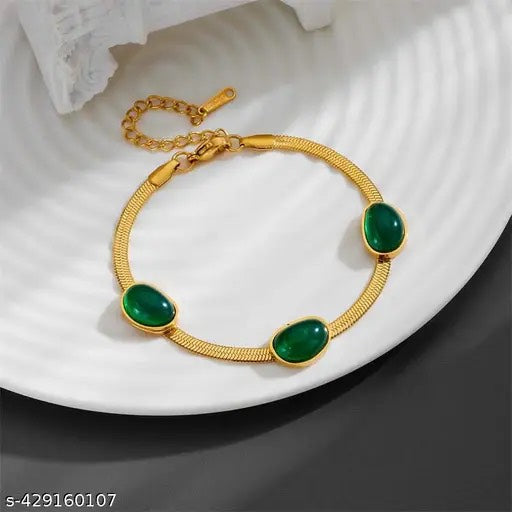 Green Stone Bracelet
